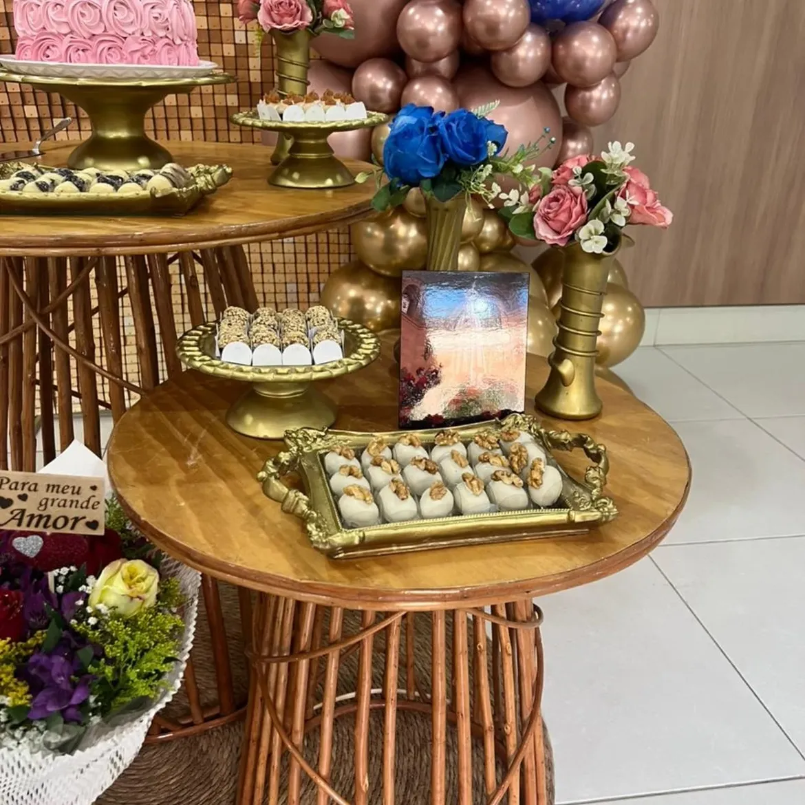 Cardápio para festa de aniversário e debutante