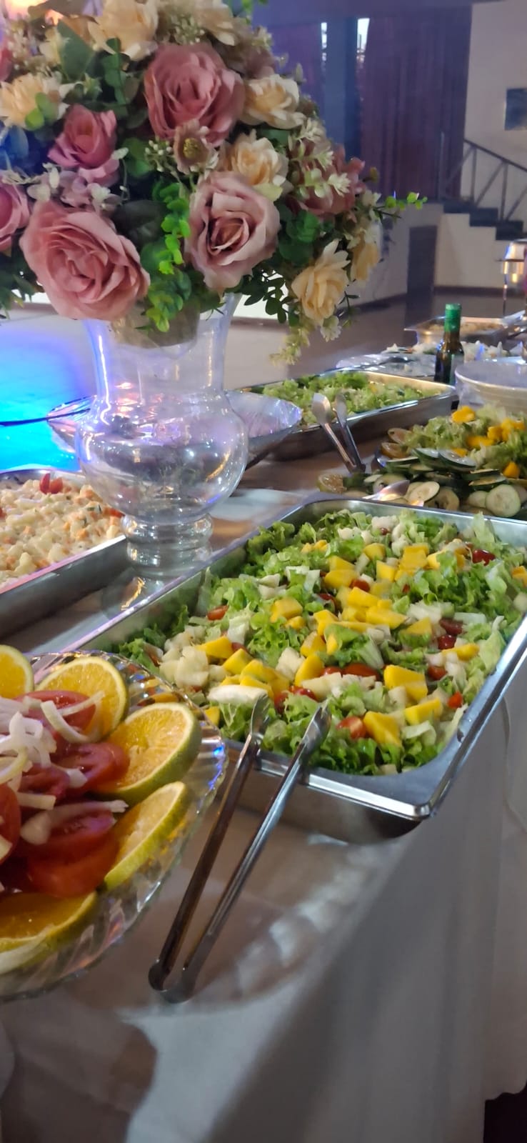 Recepção do casamento realizado em 8 de agosto de 2026