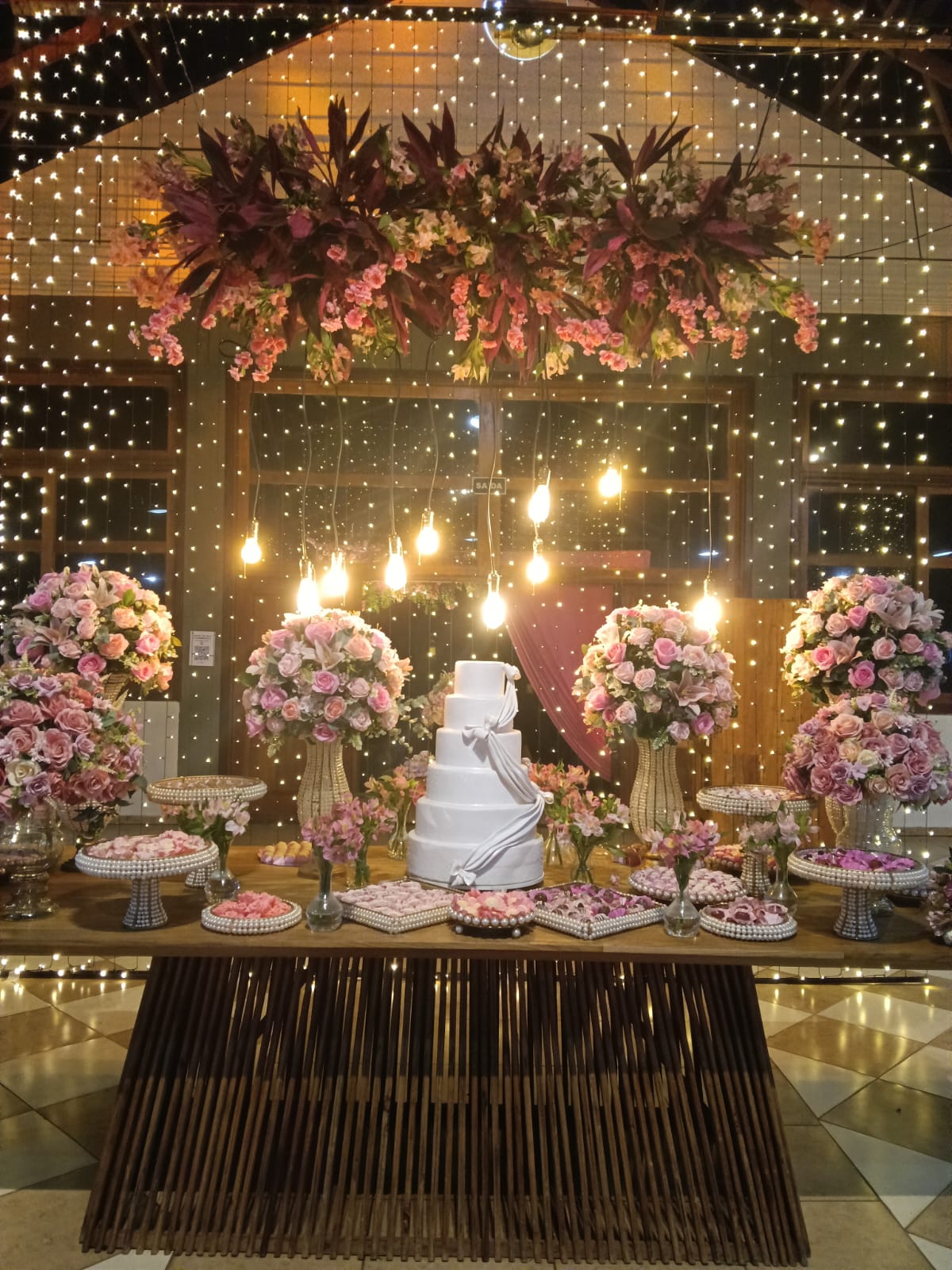 Casamento realizado em 8 de agosto de 2026 pela Rita de Cássia Buffet